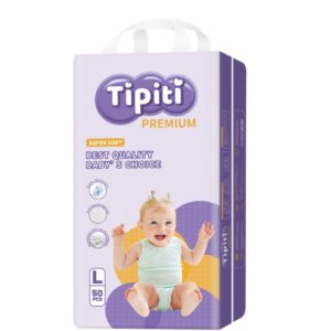 Tipiti Crawler (L) 6 Packs - 300 Nappies