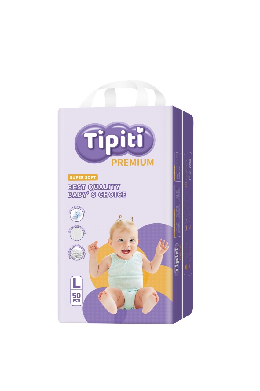 Tipiti Crawler (L) 6 Packs - 300 Nappies