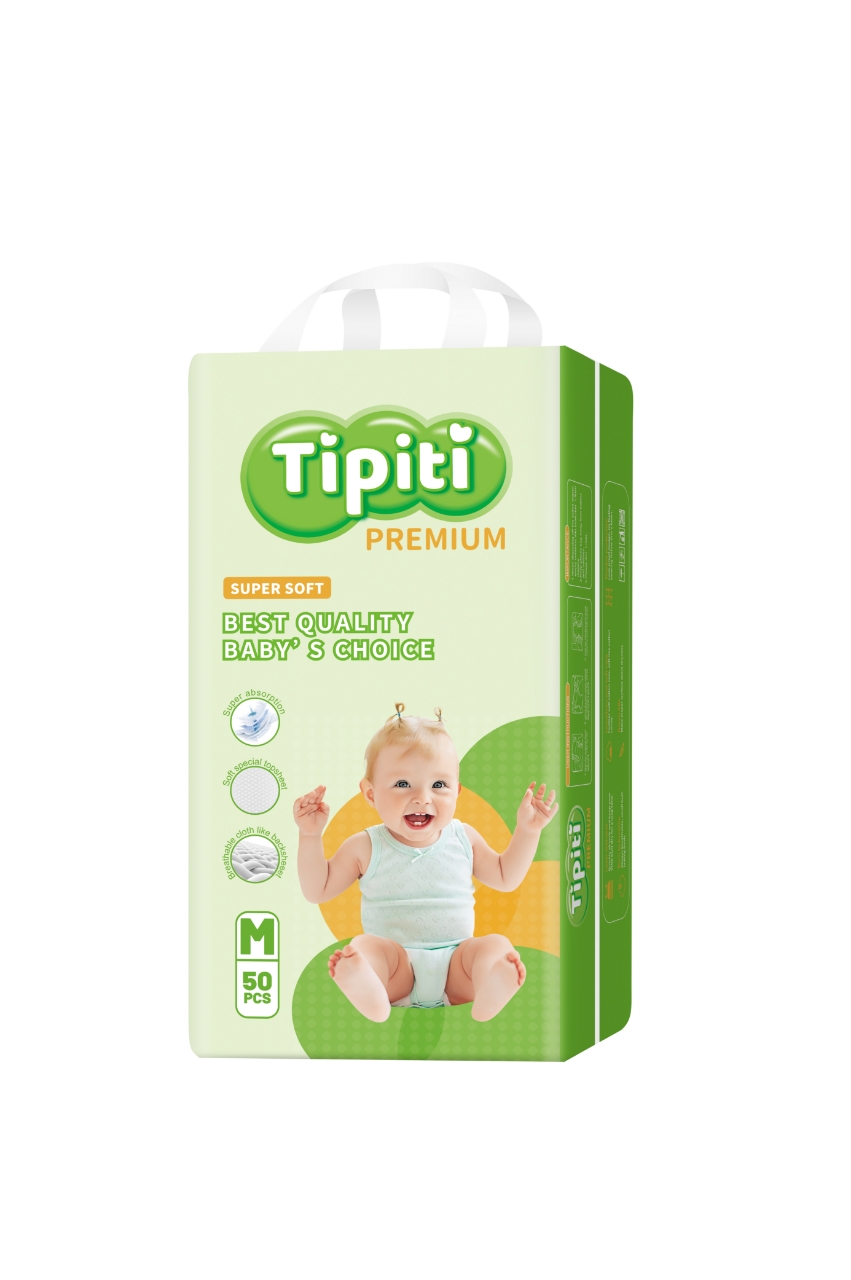 Tipiti Infant (M) 6 Packs - 300 Nappies