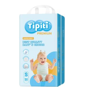 Tipiti Newborn (S) 6 Packs - 300 Nappies