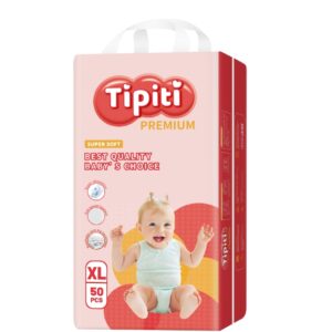 Tipiti Toddler (XL) 6 Packs - 300 Nappies