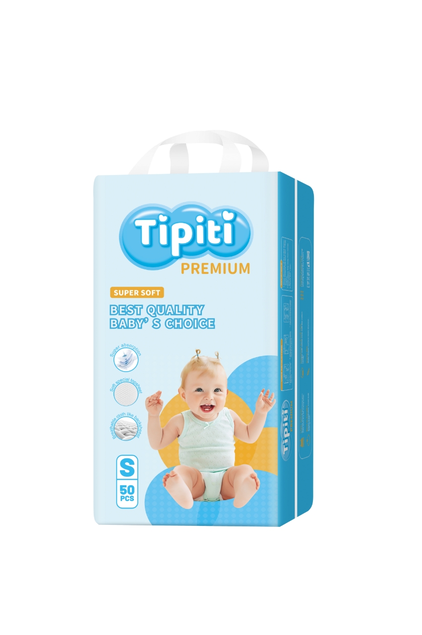 Tipiti Newborn (S) 6 Packs - 300 Nappies